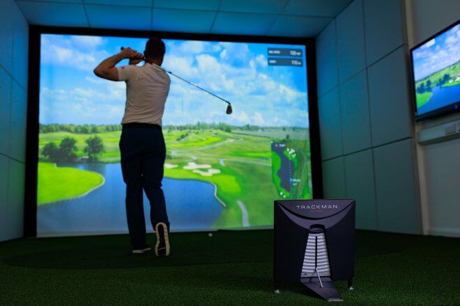 What is a golf&nbsp;simulator?