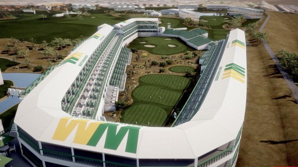 TPC Scottsdale GSPRO golf simulator