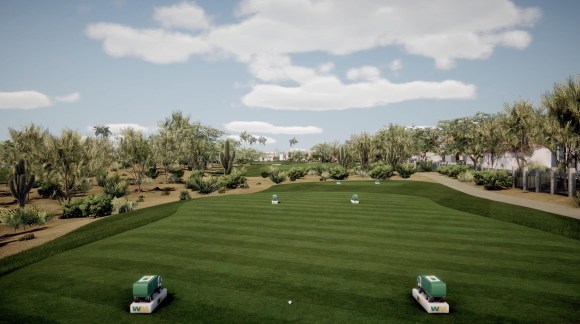 TPC Scottsdale golf simulator